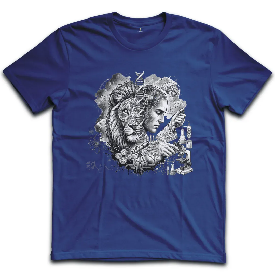 Lion Scientist T-Shirt