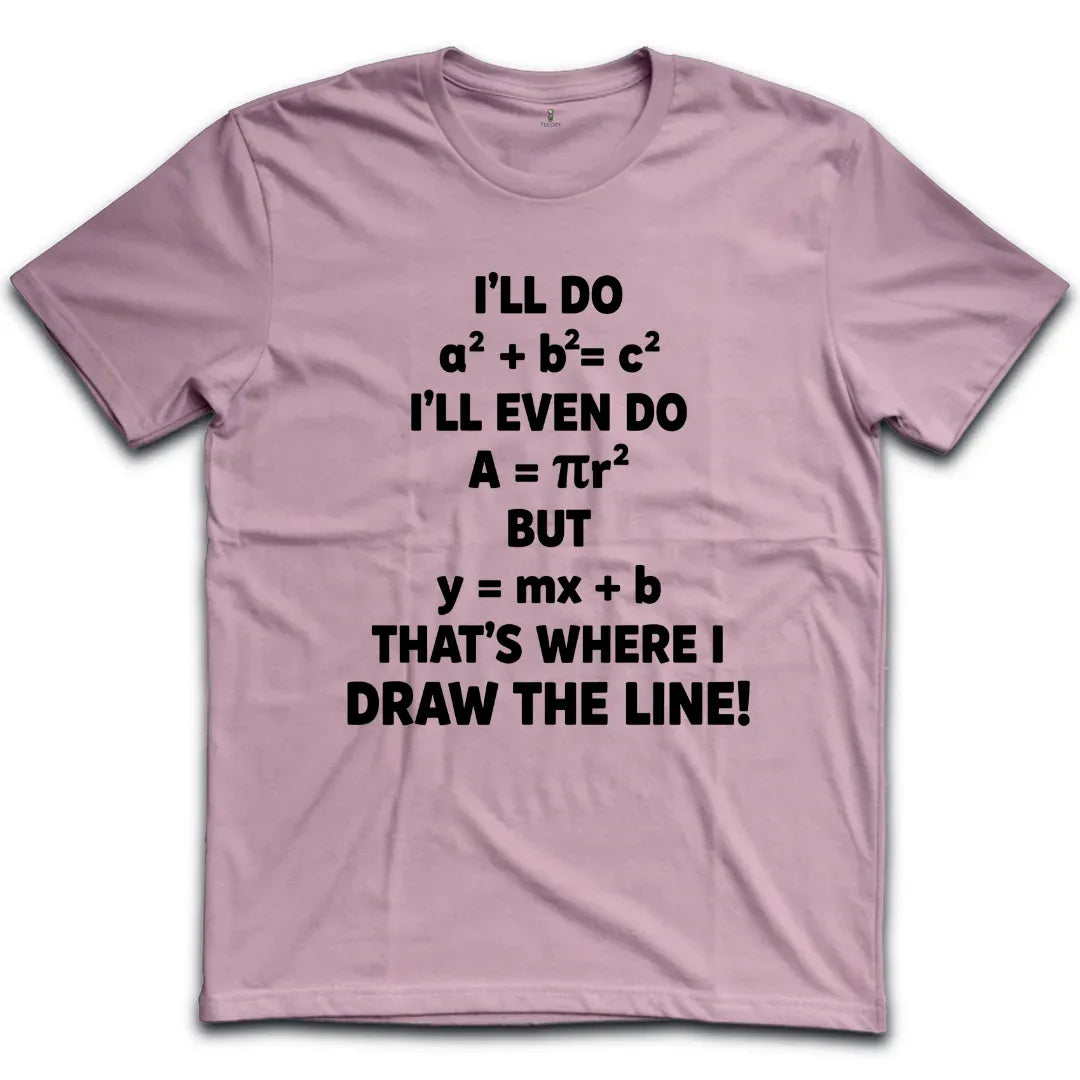 Draw The Line T-Shirt