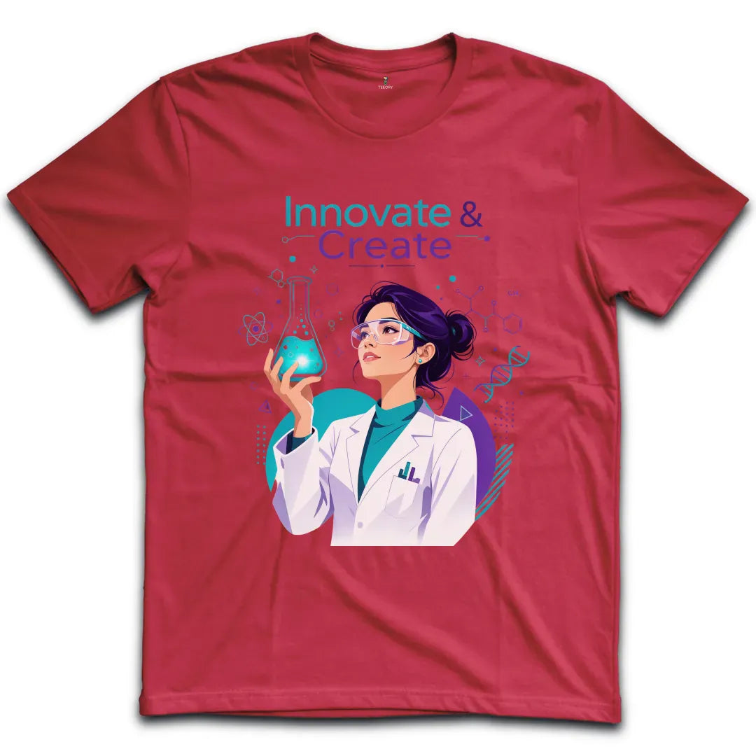 Innovate Create Scientist T-Shirt