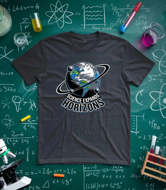 Science Expands Horizons Inspirational Globe T-Shirt