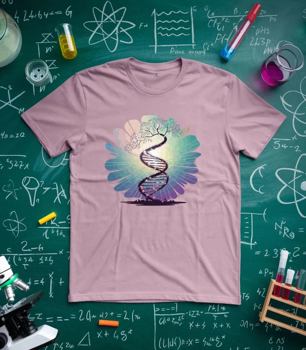 Beautiful Tree and DNA Spiral  T-Shirt