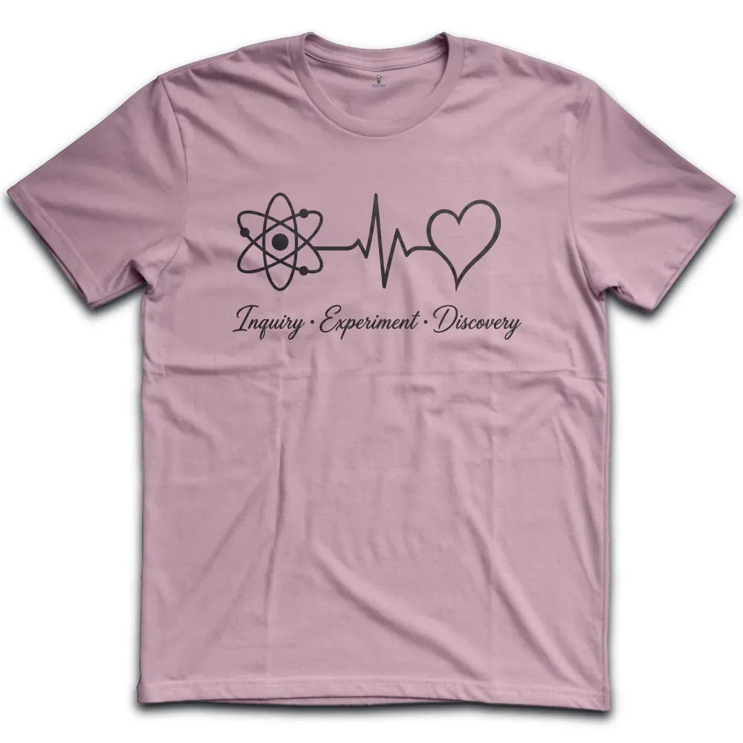 Atom Heartbeat White T-Shirt