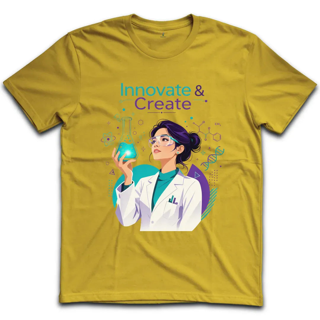 Innovate Create Scientist T-Shirt