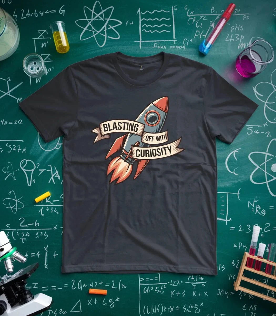 Blasting Off With Curiosity T-Shirt