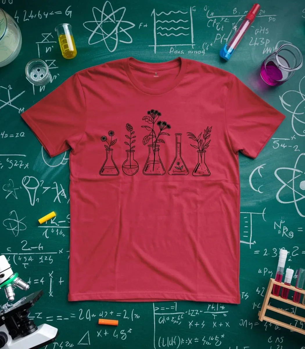 Floral Science Experiment T-Shirt