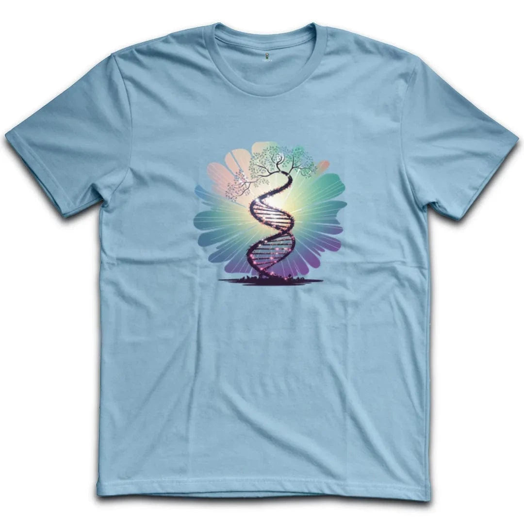 Beautiful Tree and DNA Spiral  T-Shirt