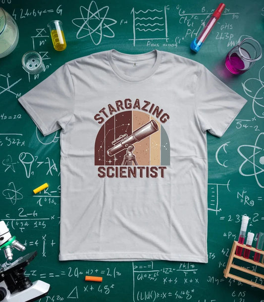 Stargazing Scientist T-Shirt