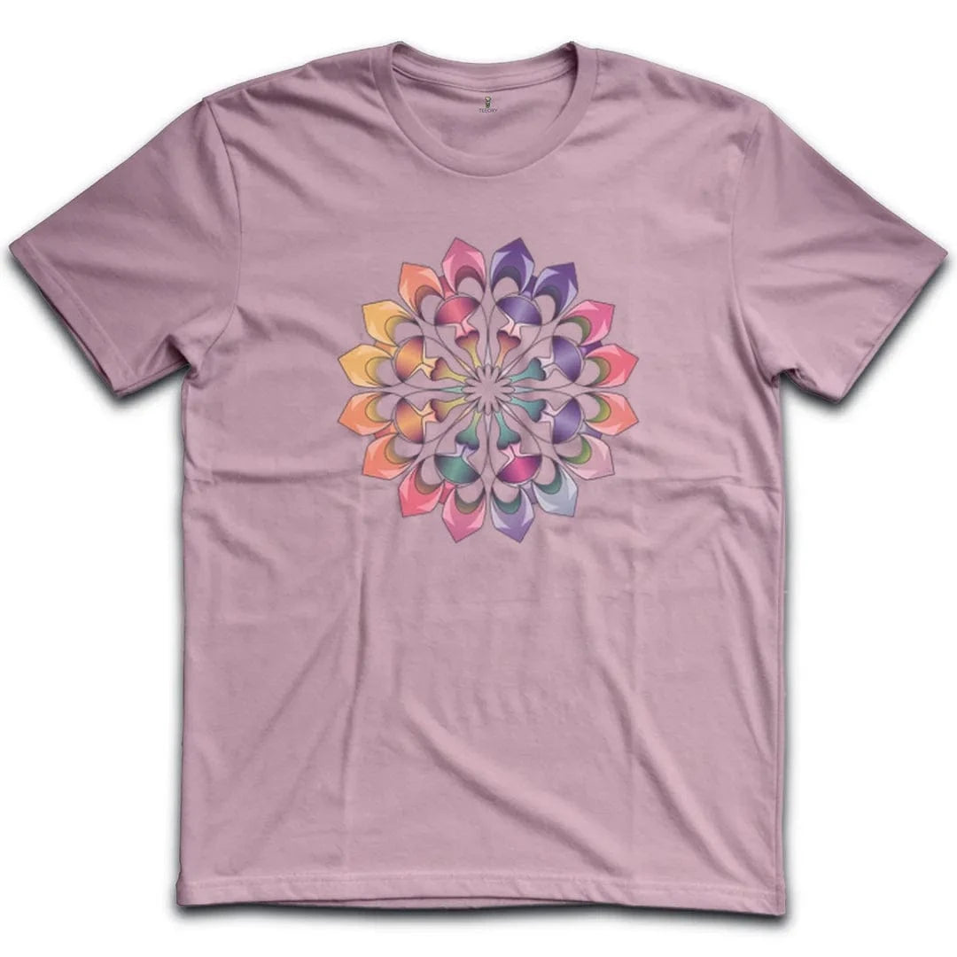 Colorful Geometric Mandala T-Shirt
