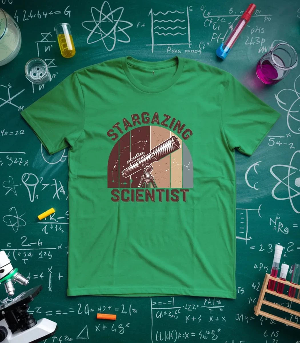 Stargazing Scientist T-Shirt