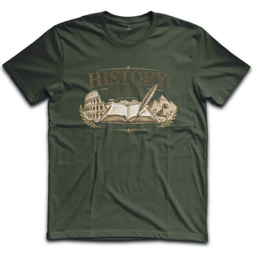 History Time Machine T-Shirt
