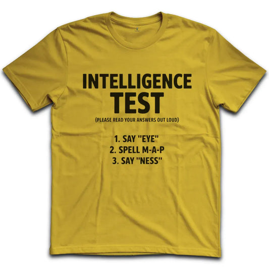 Intelligence Test T-Shirt