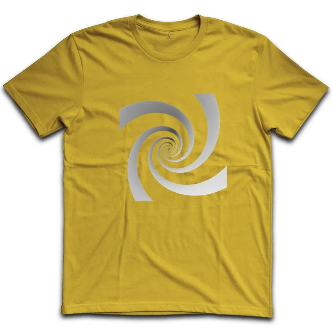 Hypnotic Swirl Optical Illusion T-Shirt