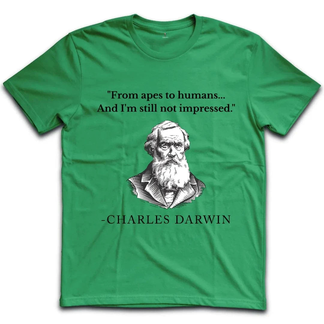 Darwin Disappointed Evolution T-Shirt
