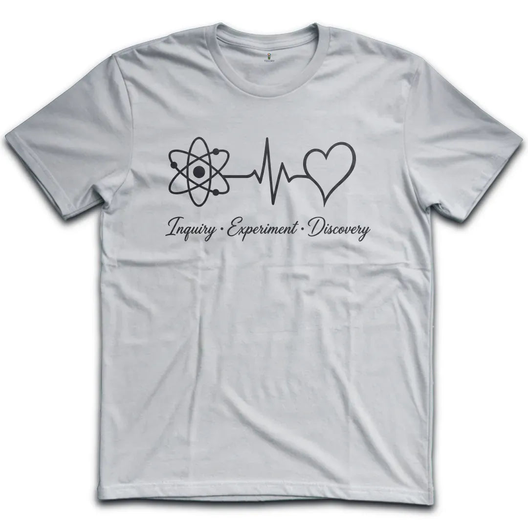 Atom Heartbeat White T-Shirt
