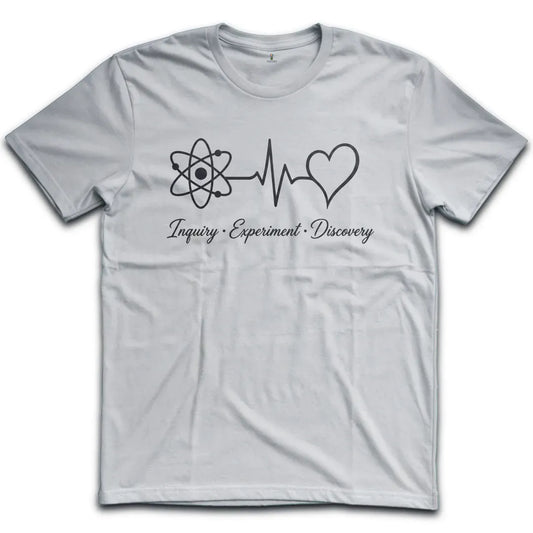 Atom Heartbeat White T-Shirt