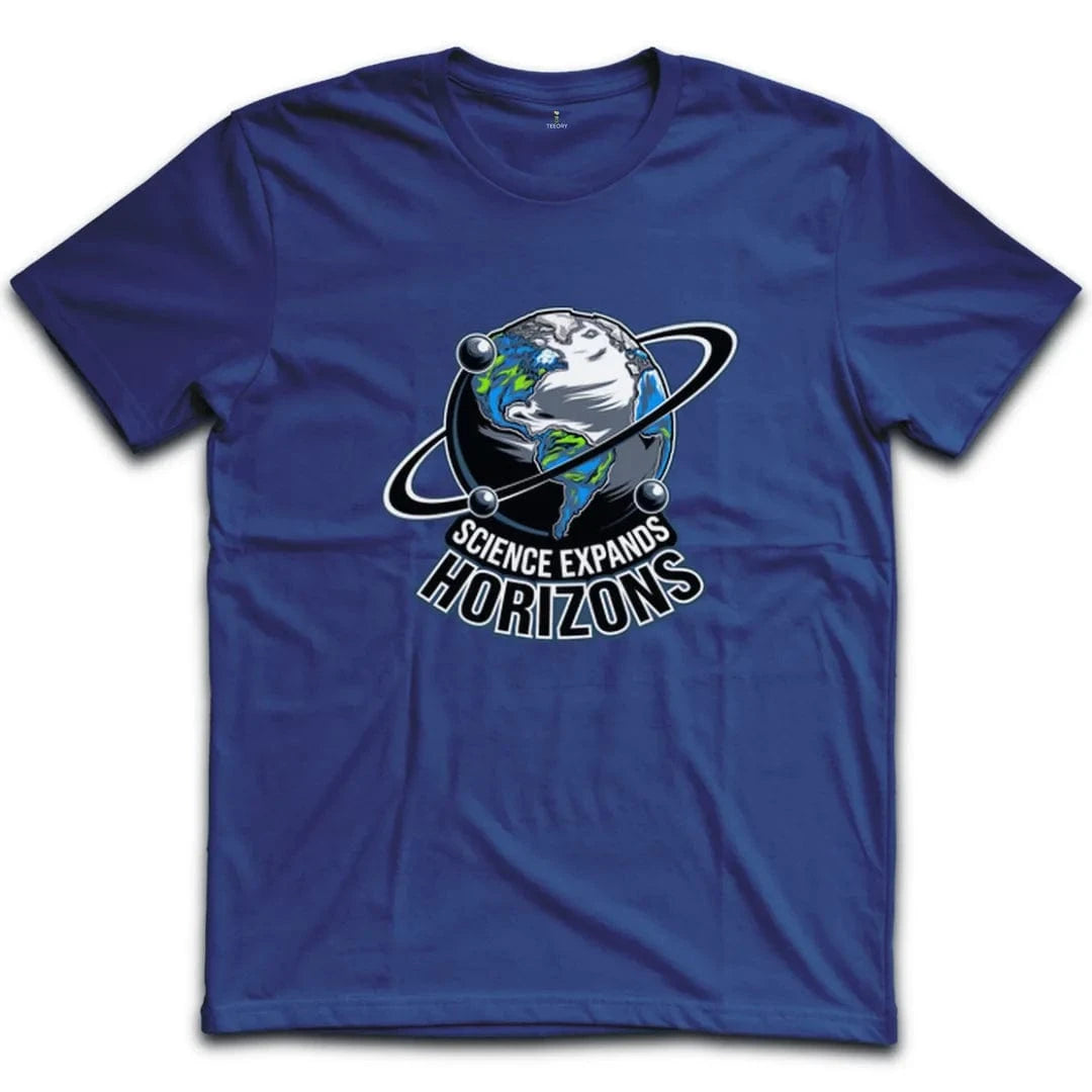 Science Expands Horizons Inspirational Globe T-Shirt