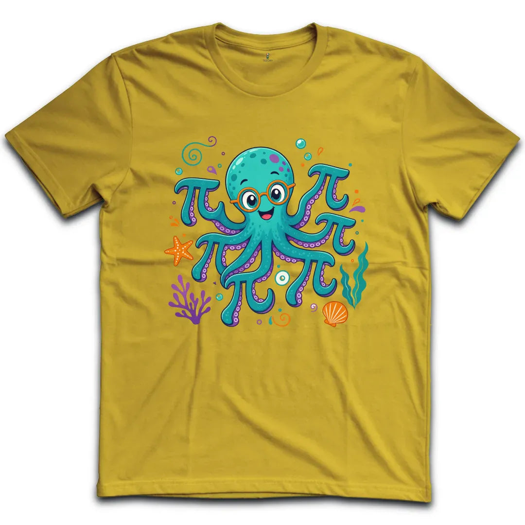 Octopus Pi Colorful T-Shirt