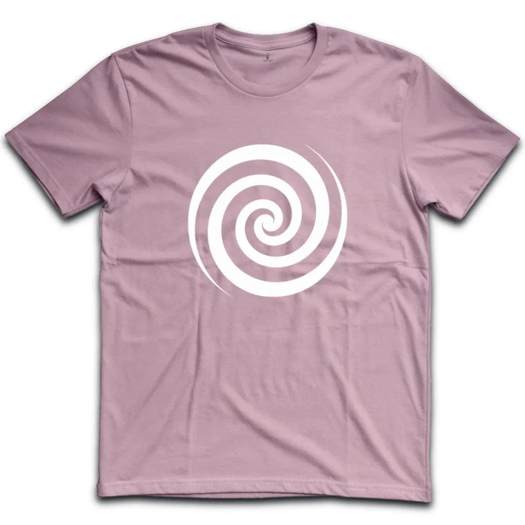 Mesmerizing Black White Spiral T-Shirt