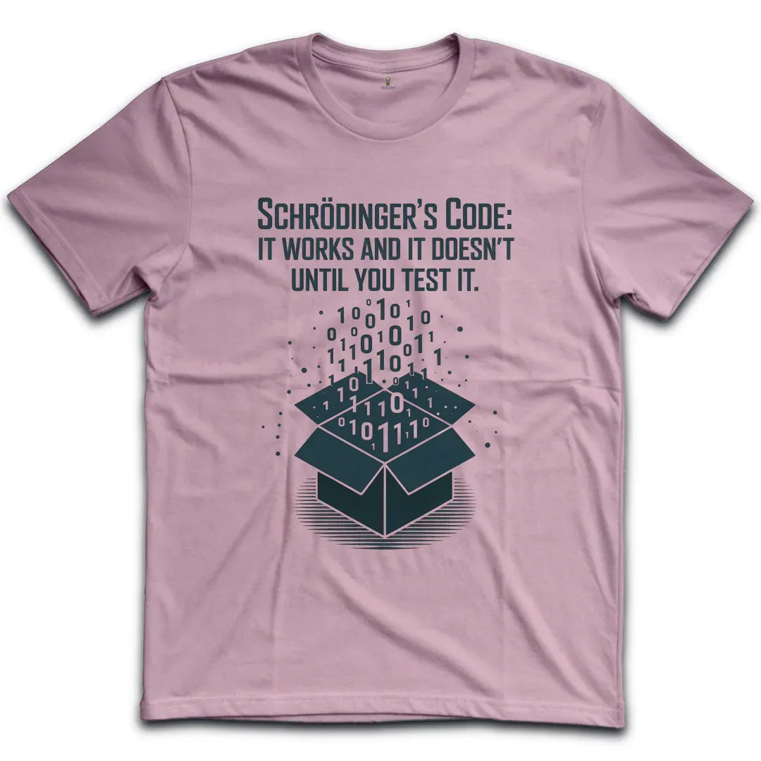 Schrodingers Code Box T-Shirt