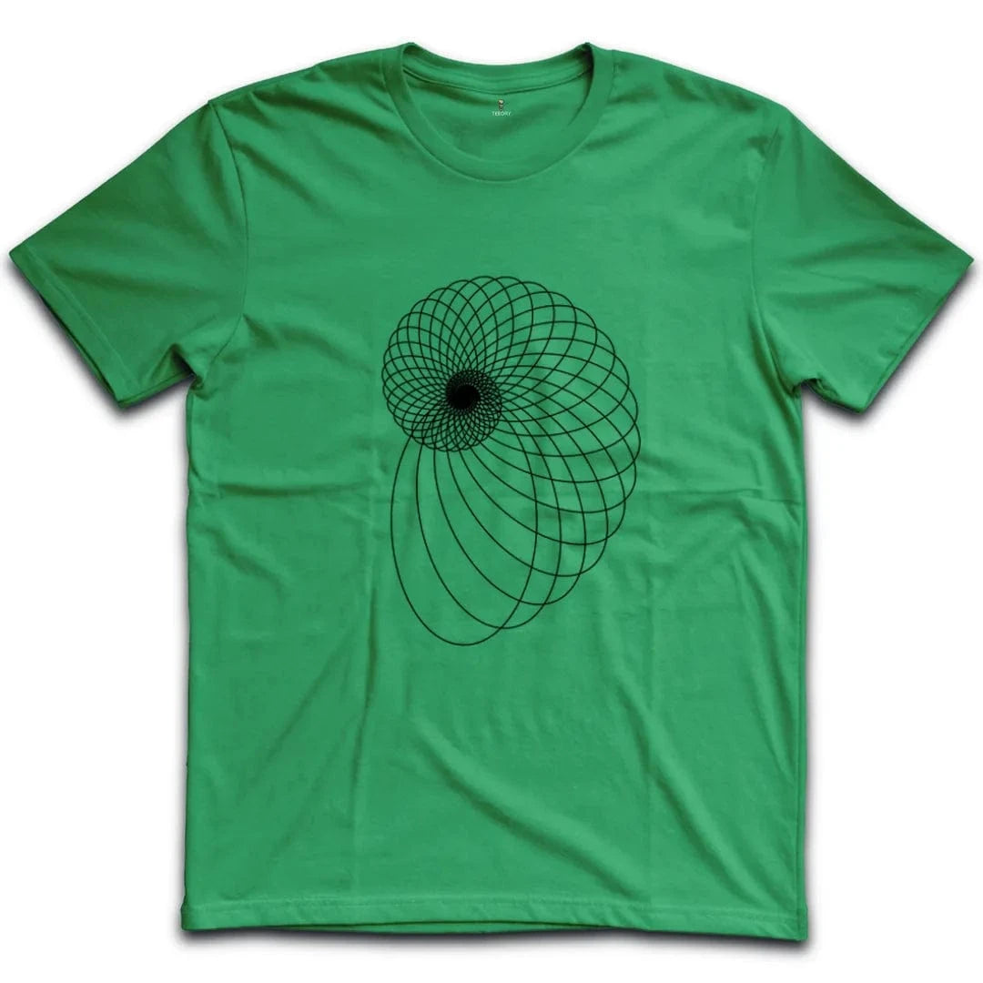 Intricate Black Spiralx T-Shirt
