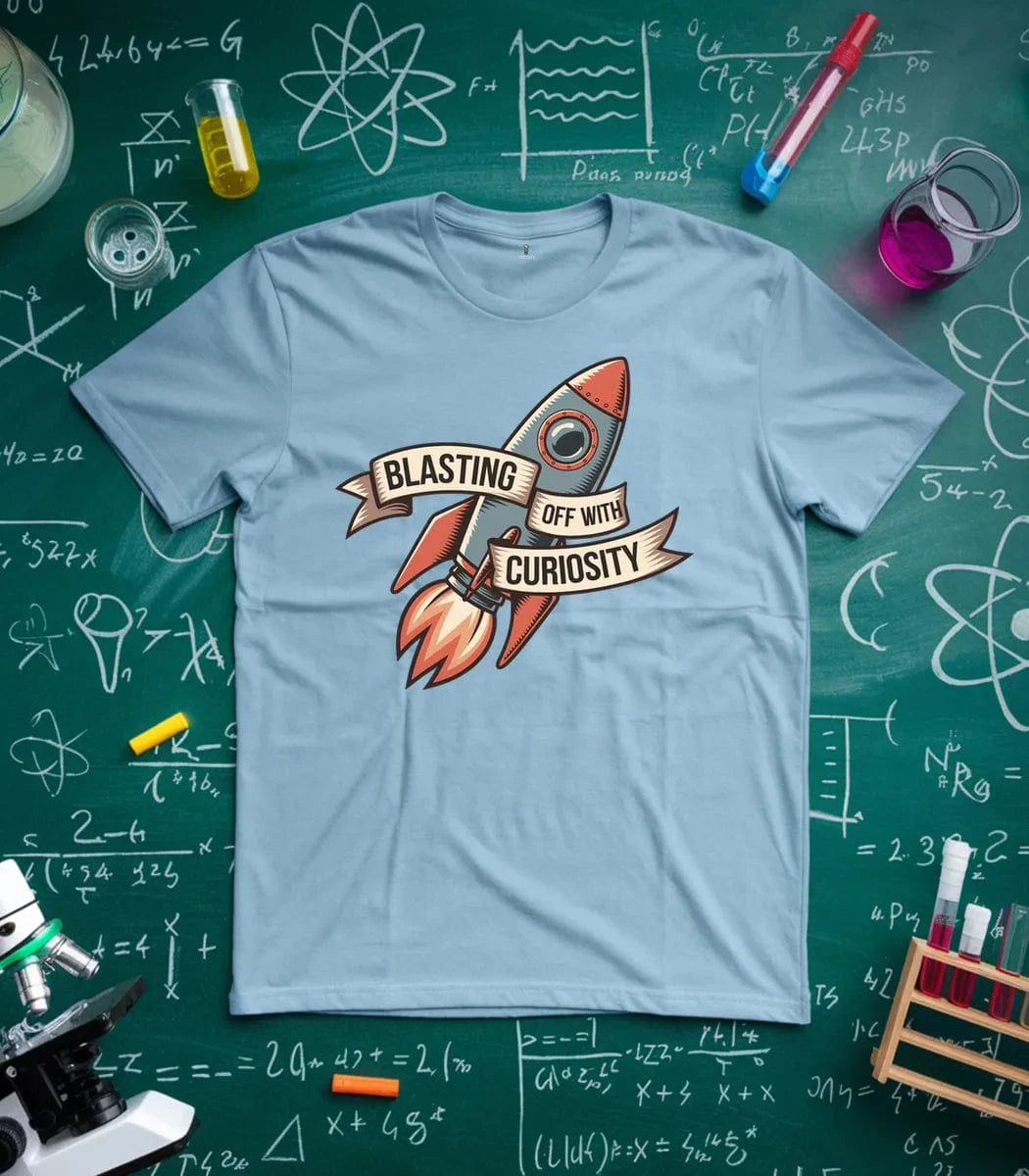 Blasting Off With Curiosity T-Shirt