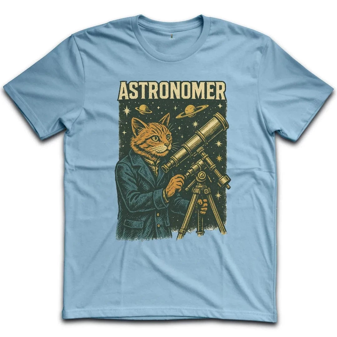 Cat Astronomer T-Shirt