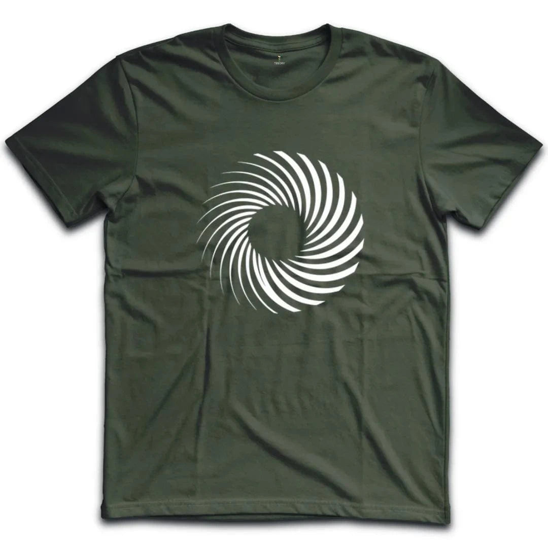 Mesmerizing Swirl Optical Illusion T-Shirt