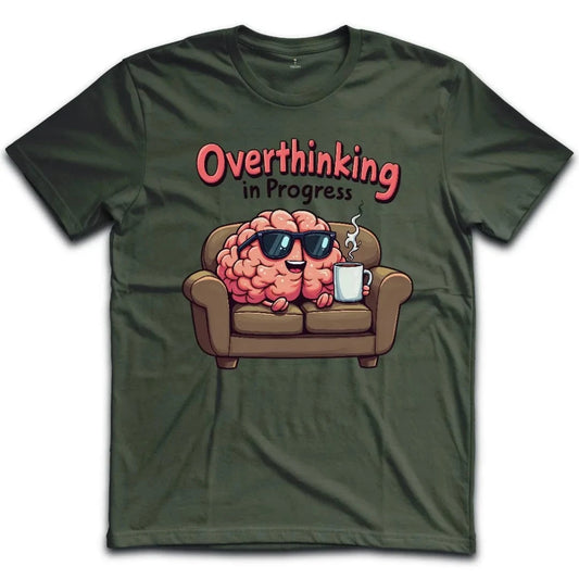 Overthinking Brain Mode T-Shirt