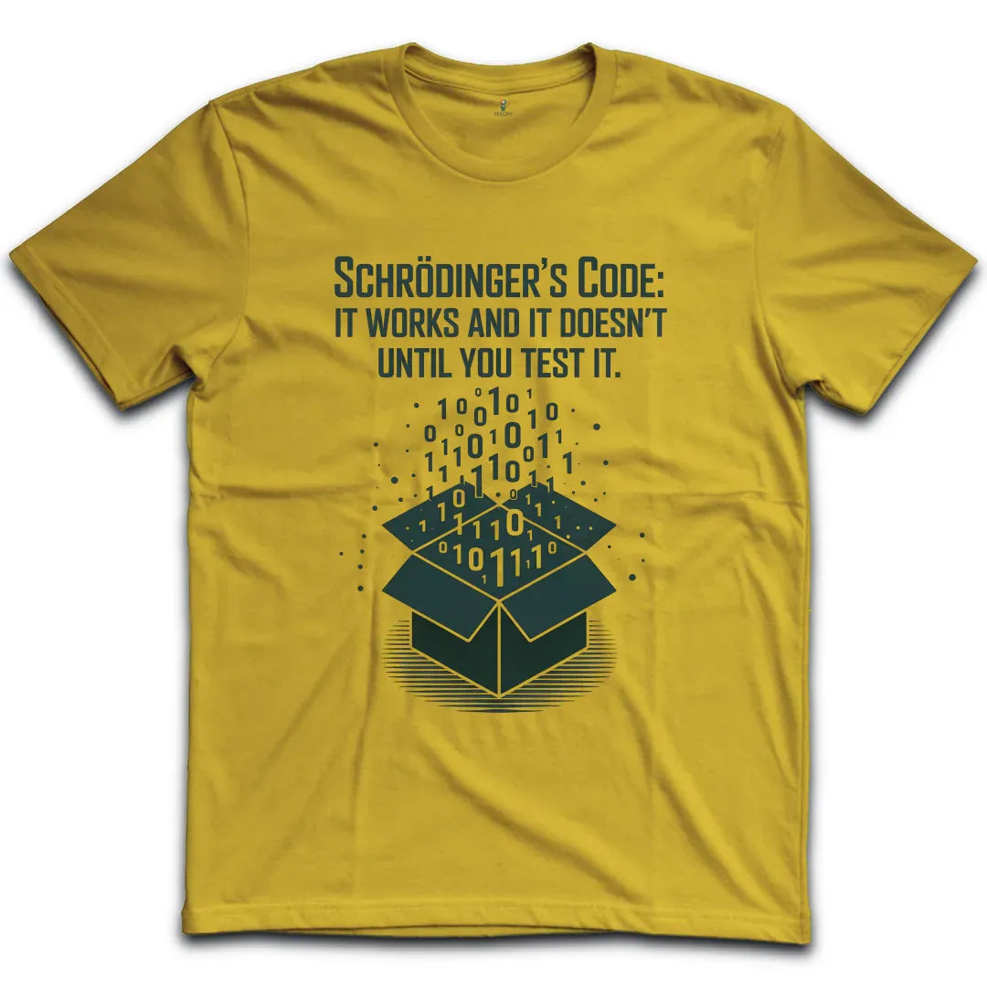 Schrodingers Code Box T-Shirt