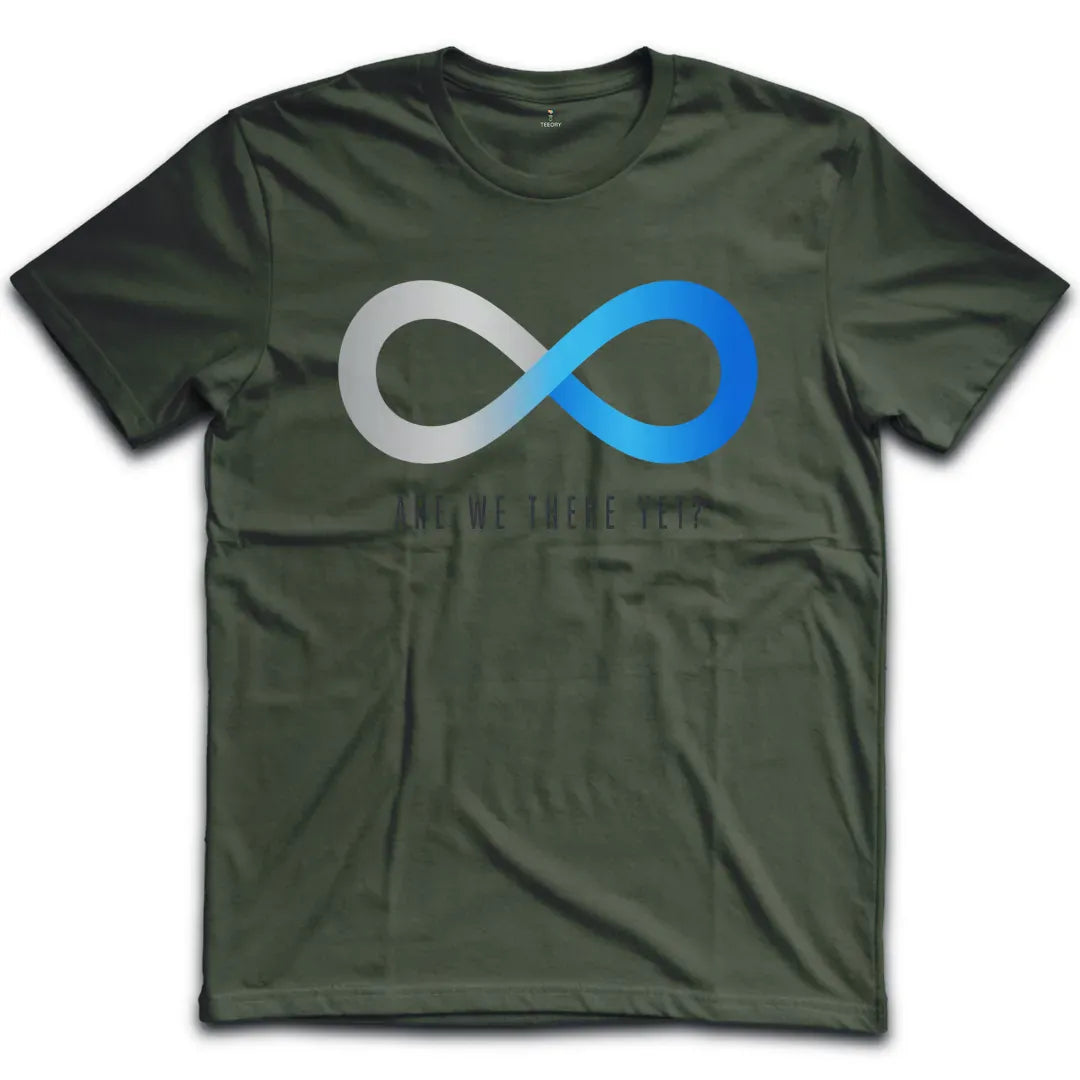 Infinity Blue Gradient T-Shirt
