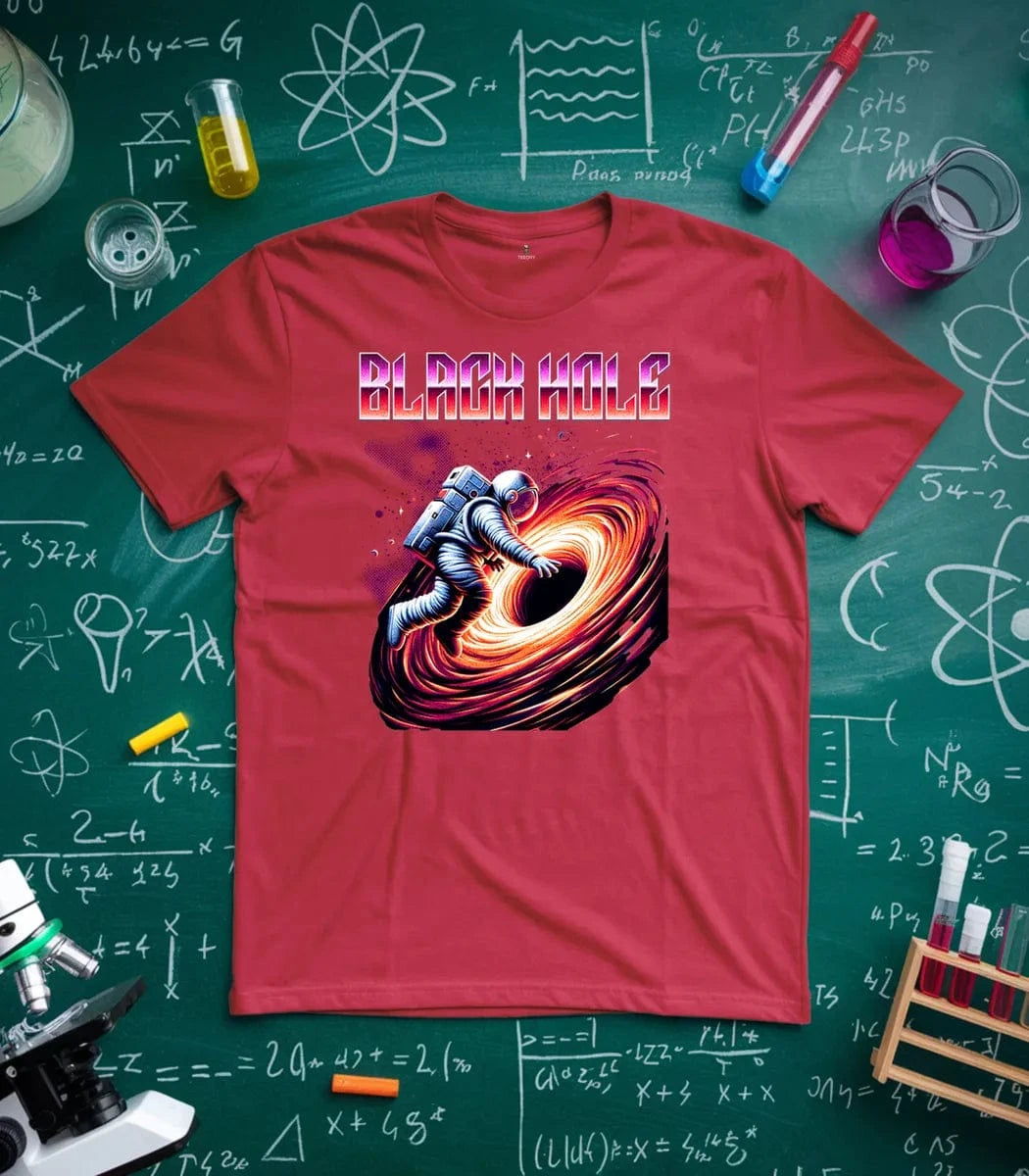 Astronaut goes into a black hole T-Shirt
