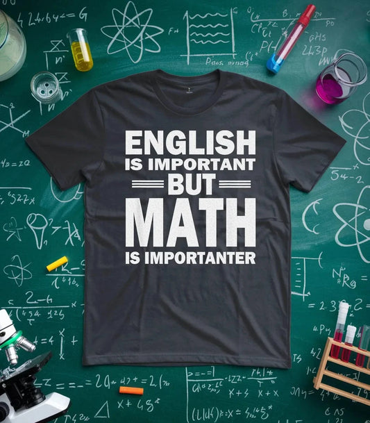 Math Is Important T-Shirt