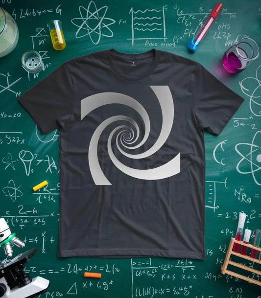 Hypnotic Swirl Optical Illusion T-Shirt