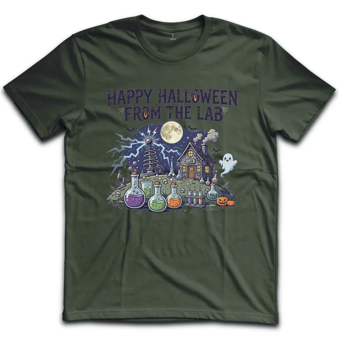 Happy Halloween From The Lab T-Shirt