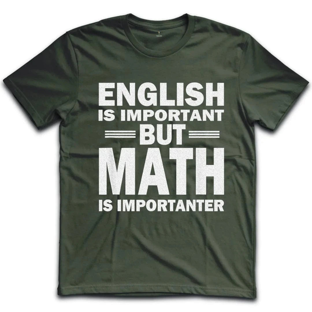 Math Is Important T-Shirt