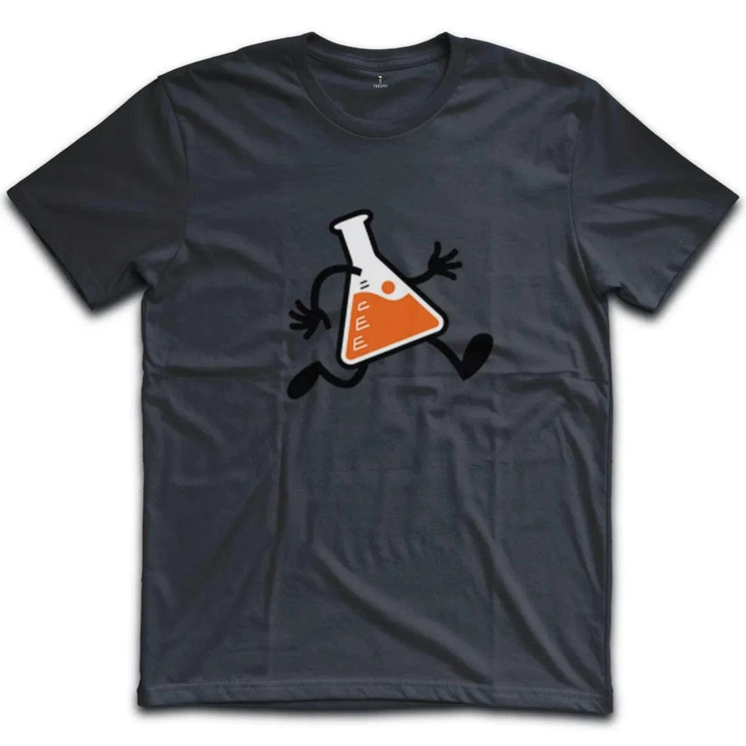 Running Beaker with Orange Liquid T-Shirt