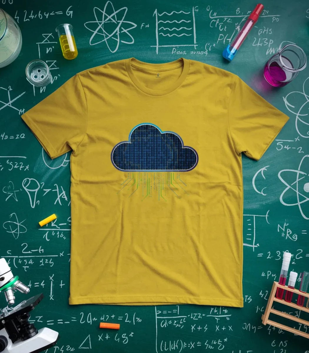 Binary Code Cloud Computing T-Shirt