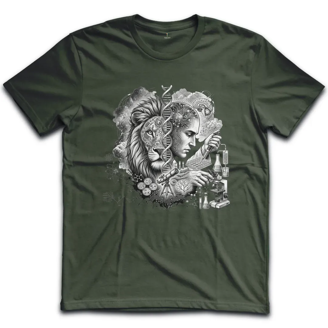 Lion Scientist T-Shirt