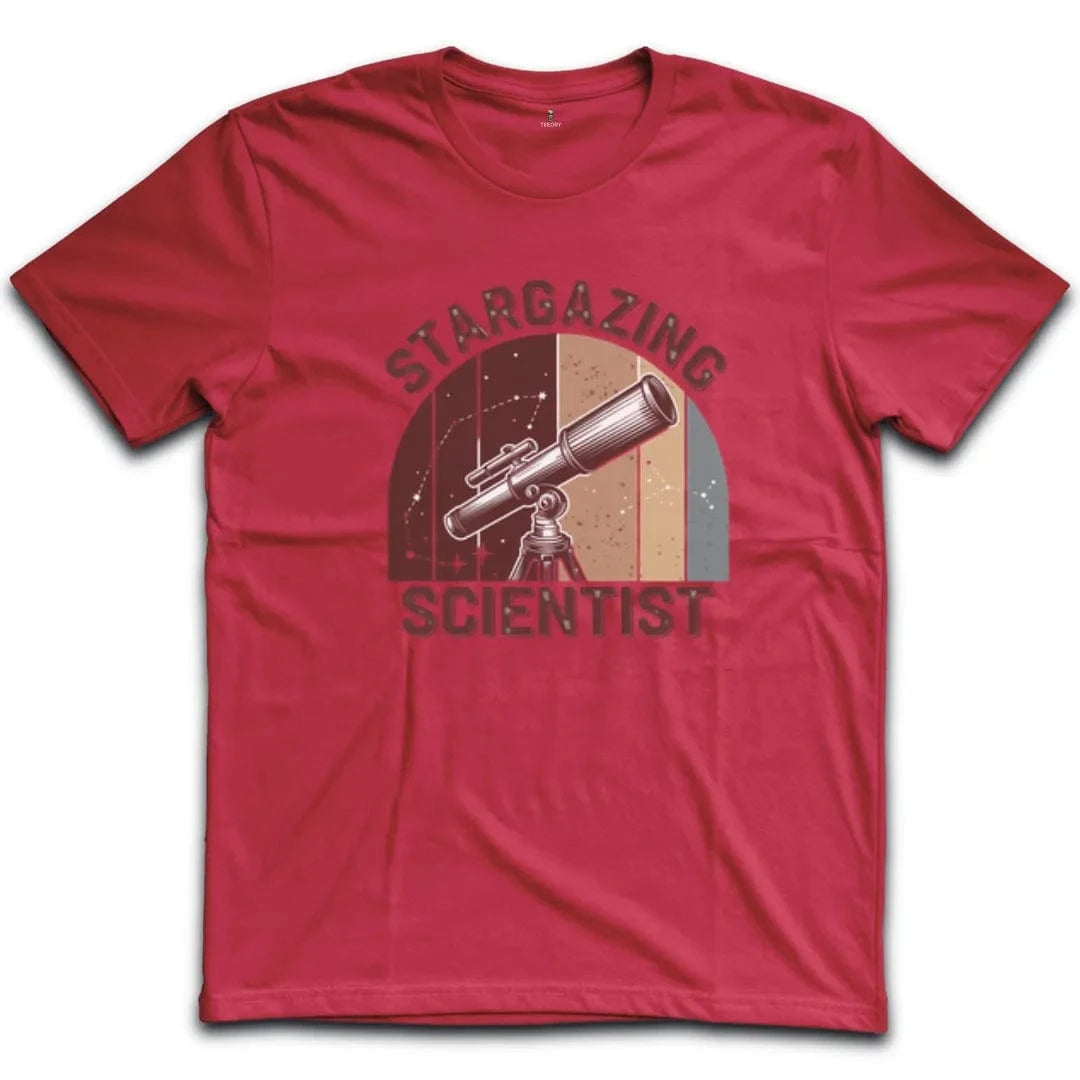Stargazing Scientist T-Shirt