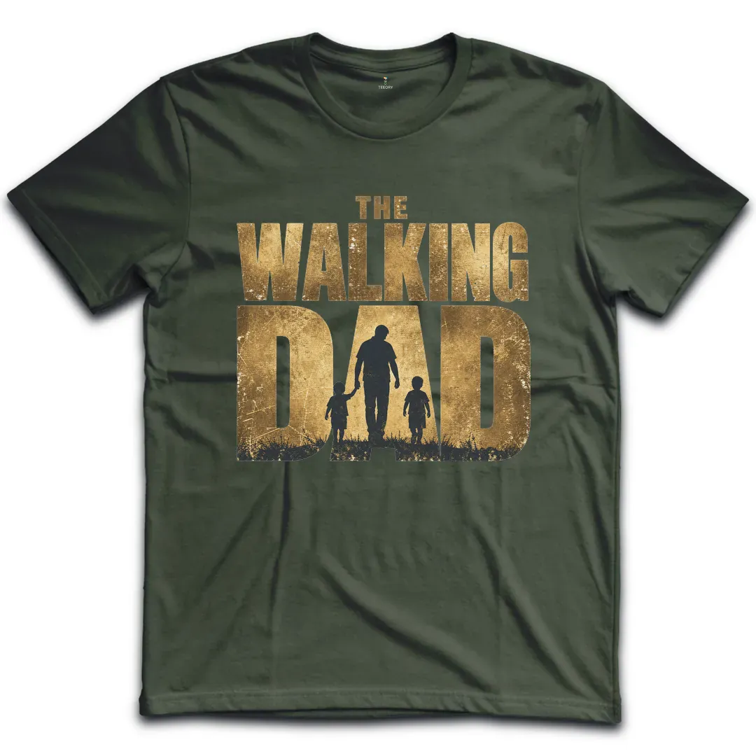 Walking Dad Gold T-Shirt