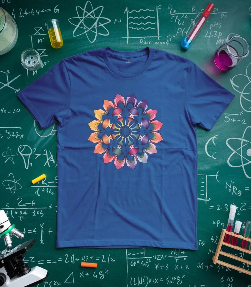 Colorful Geometric Mandala T-Shirt