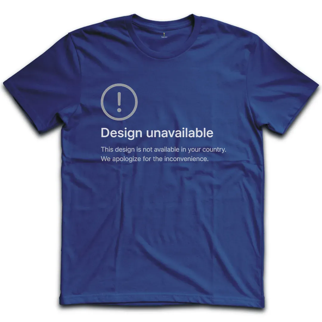 Design Unavailable Plain T-Shirt