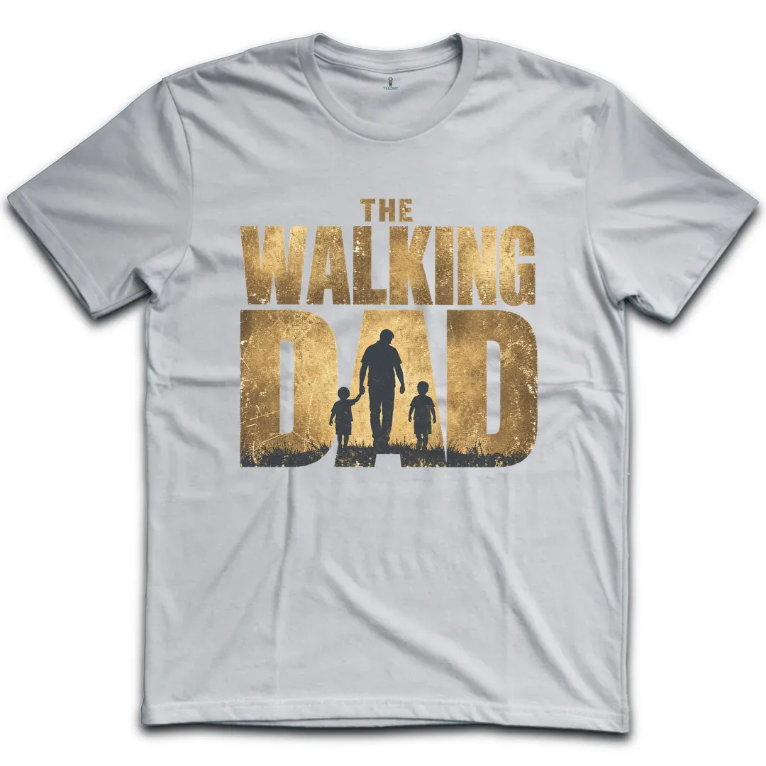 Walking Dad Gold T-Shirt
