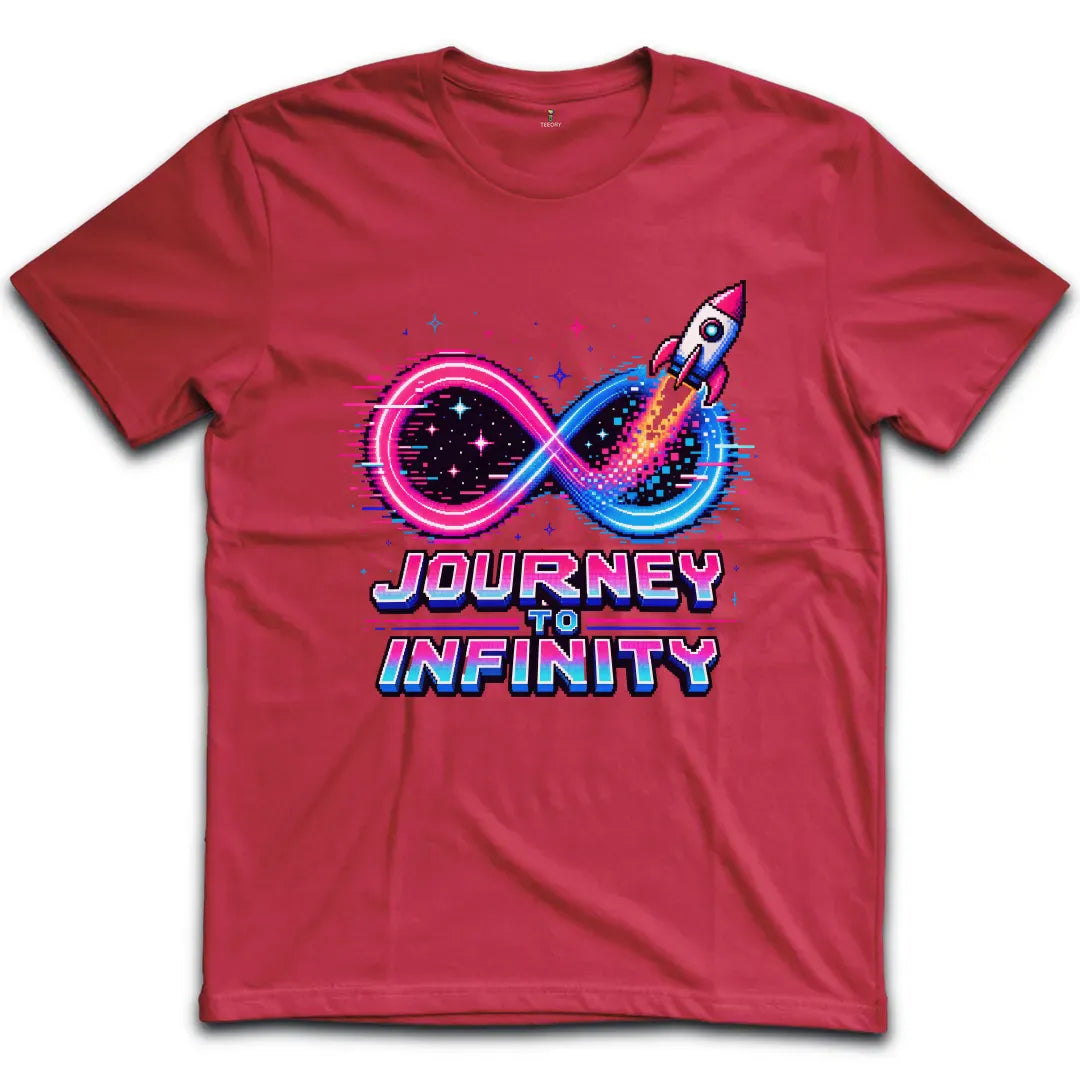 Journey Infinity Pixel T-Shirt