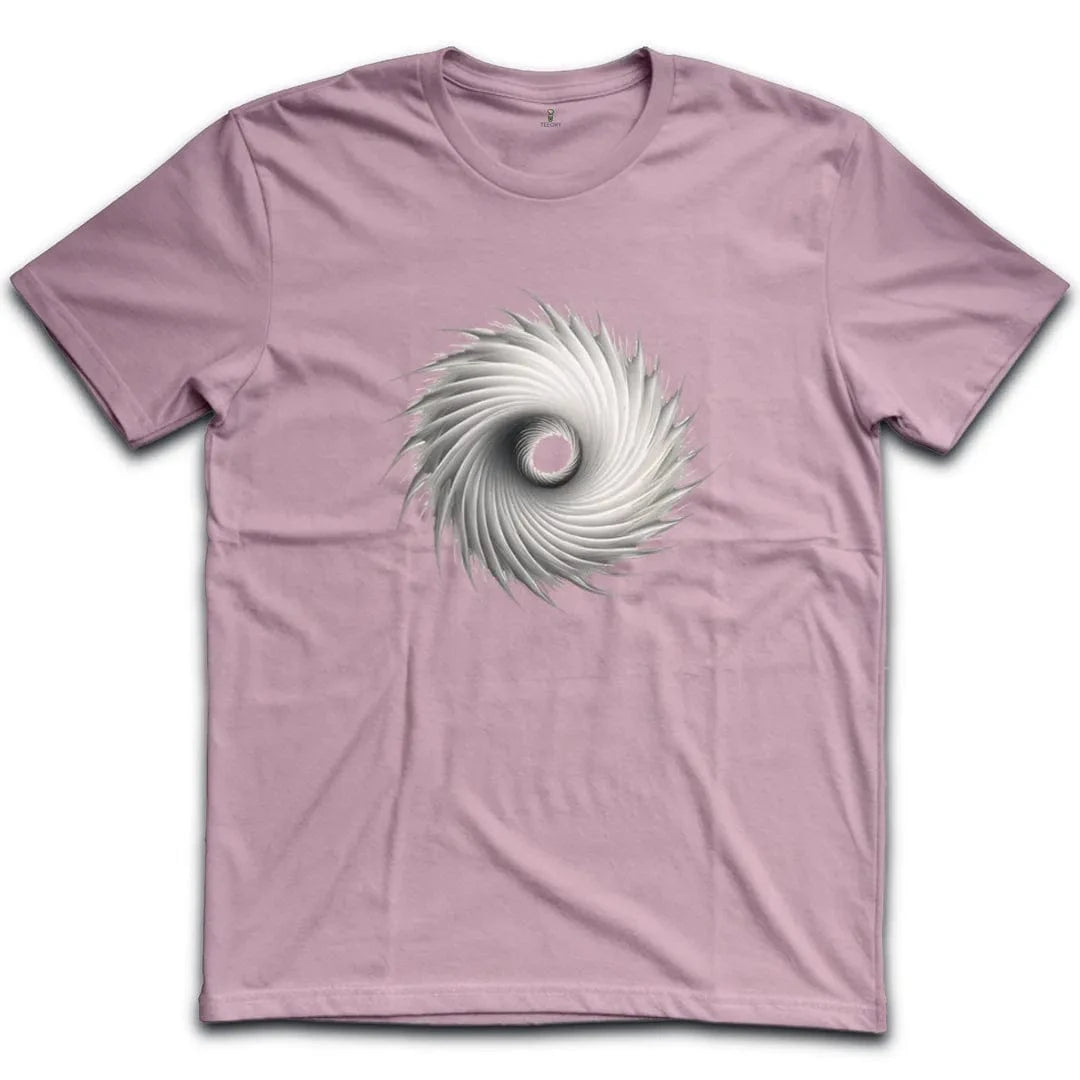 Stunning Black Spiral T-Shirt