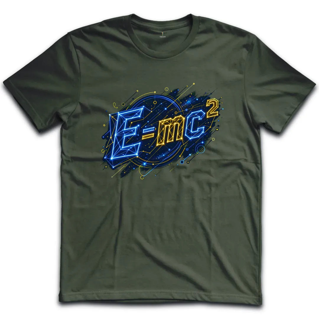 Emc2 Neon Blue T-Shirt