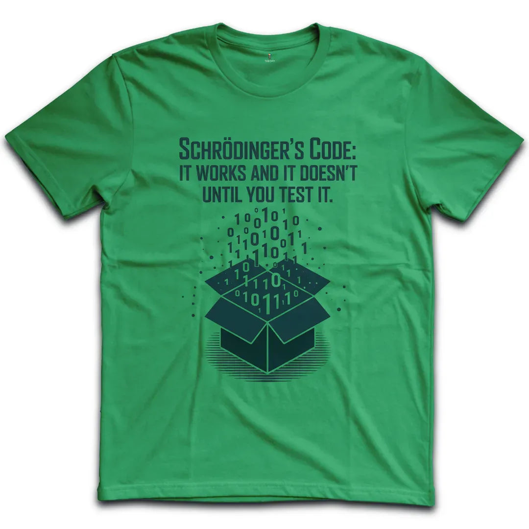Schrodingers Code Box T-Shirt