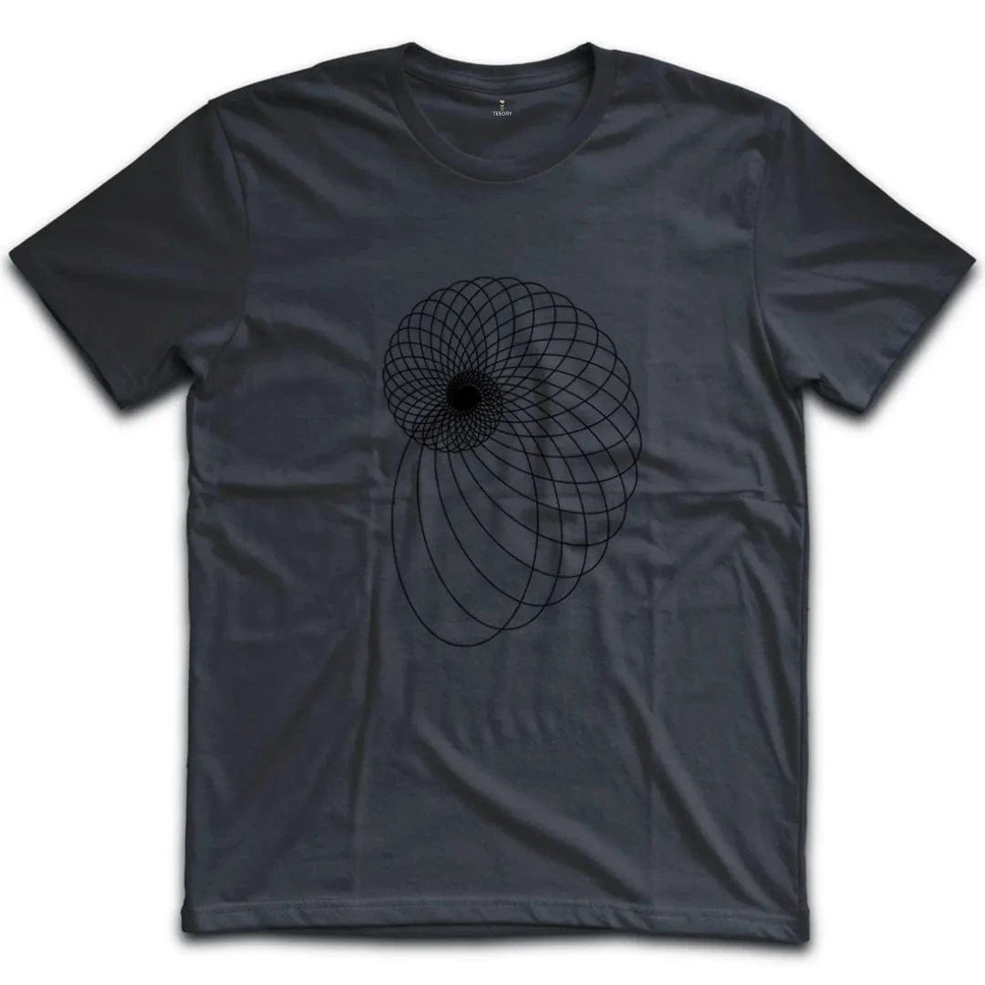 Intricate Black Spiralx T-Shirt