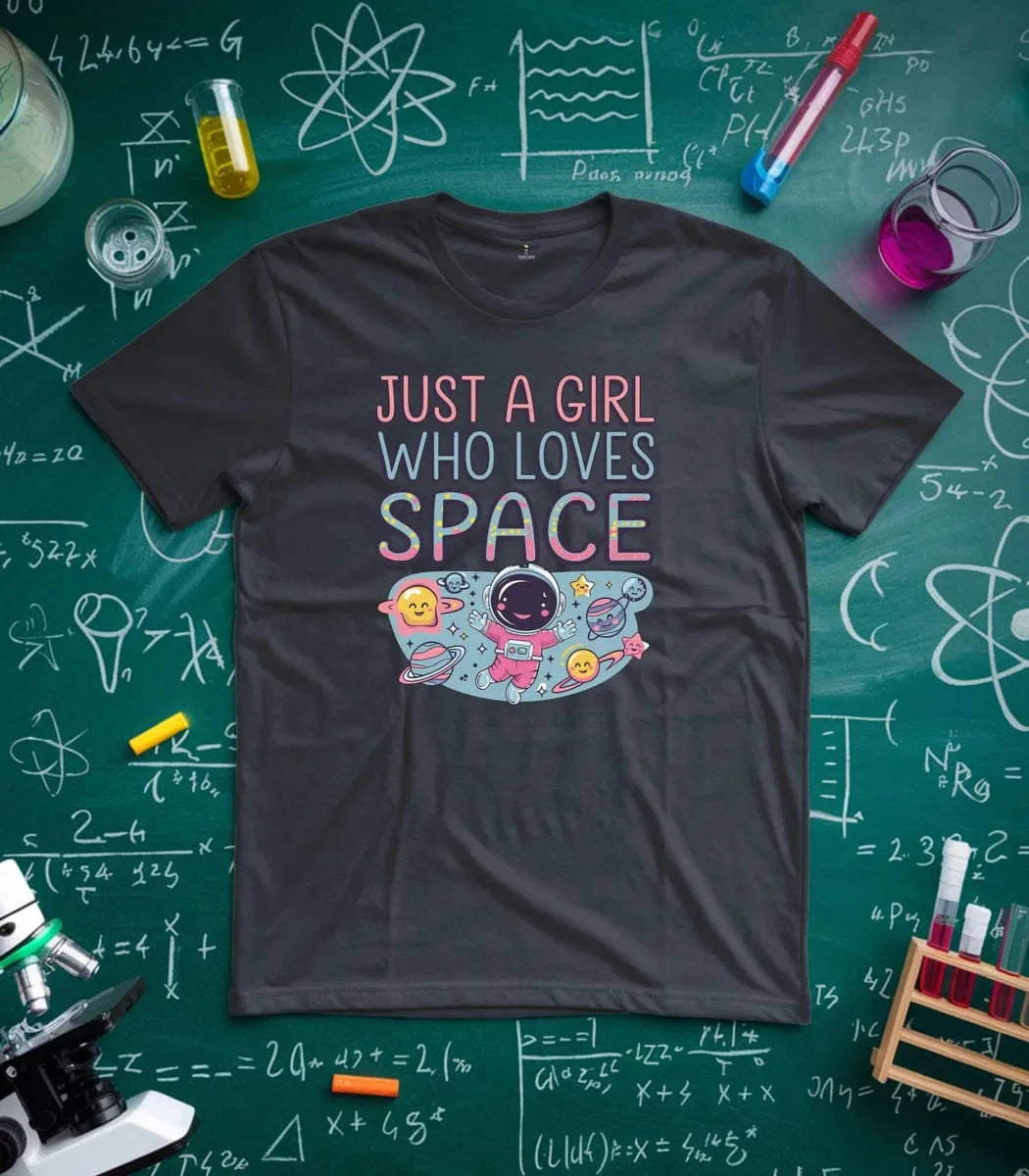 Just A Girl Who Loves Space T-Shirt