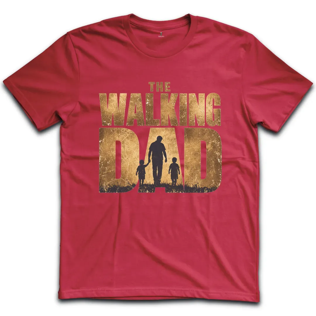 Walking Dad Gold T-Shirt